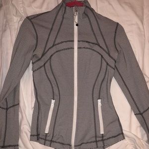 Striped blue and white lulu jacket